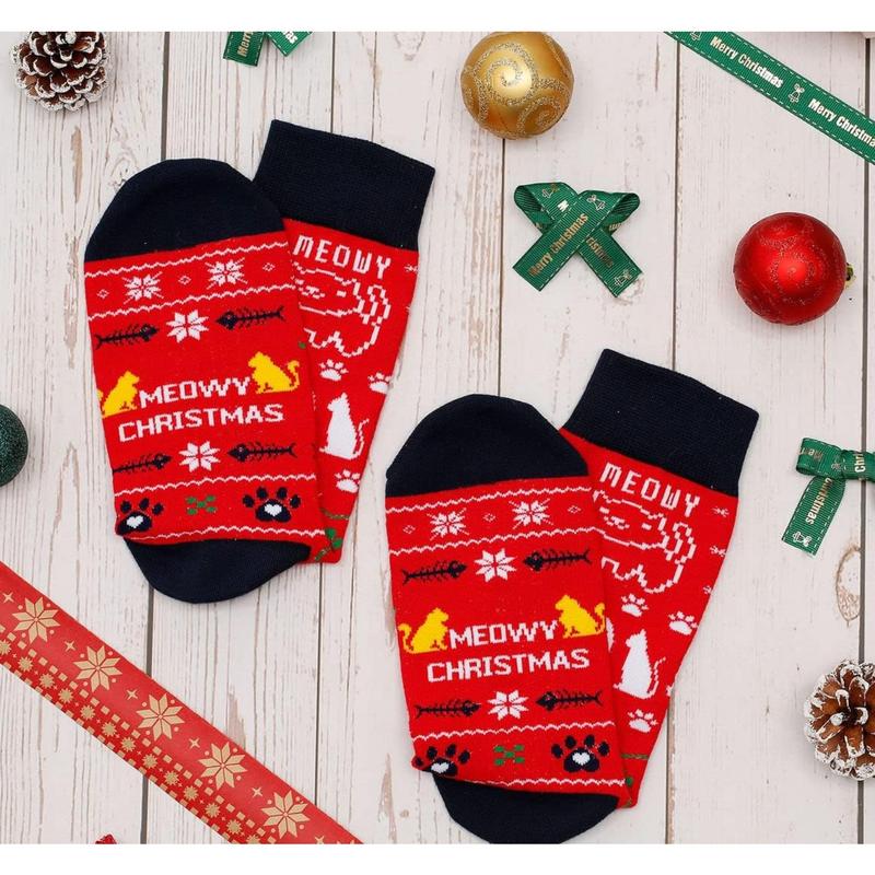 Funny Christmas Socks for Men & Women - Novelty Xmas Gifts - Cool Stocking Stuffers