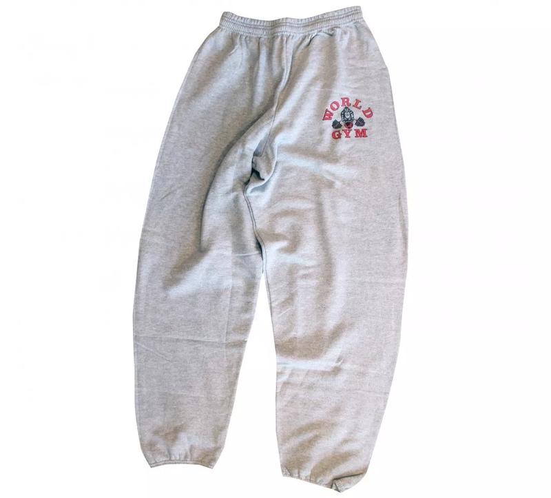 W550 World Gym Cotton Sweatpants for Men and Women in Black, White, Sand, Sport Grey, Ash Grey, and Navy