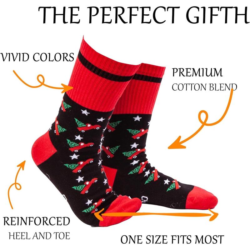 Christmas Socks Gifts for Men Women Teens,Christmas Stocking Stuffers for Men Him Adults Teens,Mens Gifts