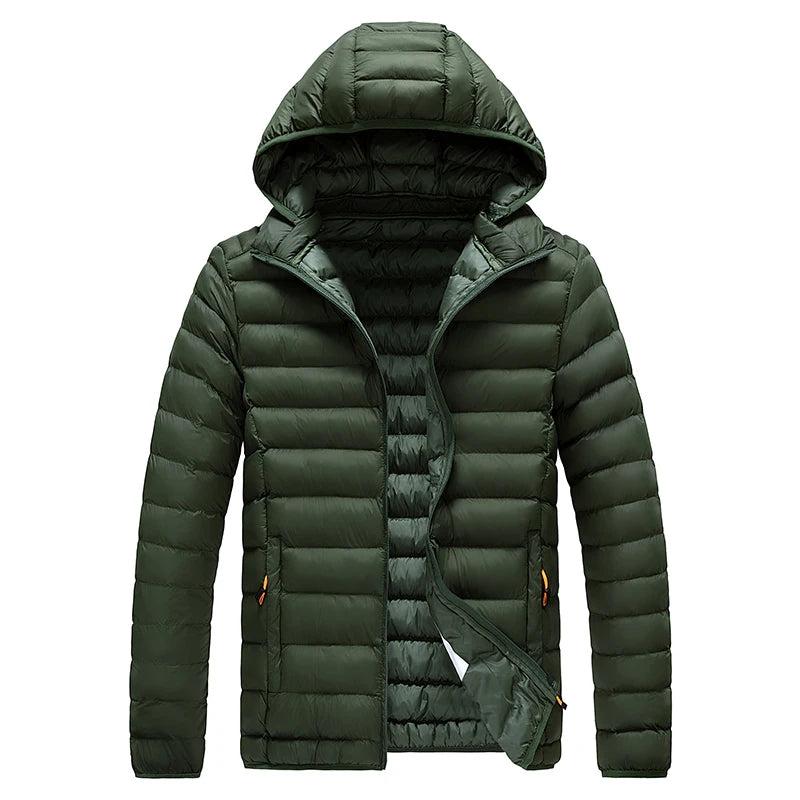 ArcticHound™ Puffer Hoodie Jacket - Men's Winter Fashion