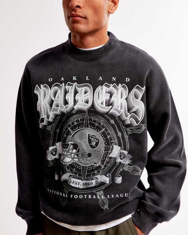 Vintage Oakland Raiders Graphic Crew Sweatshirt | Streetwear, Cotton Menswear, Vintage, T-Shirt,T-Shirt, Sweater, Hoodie