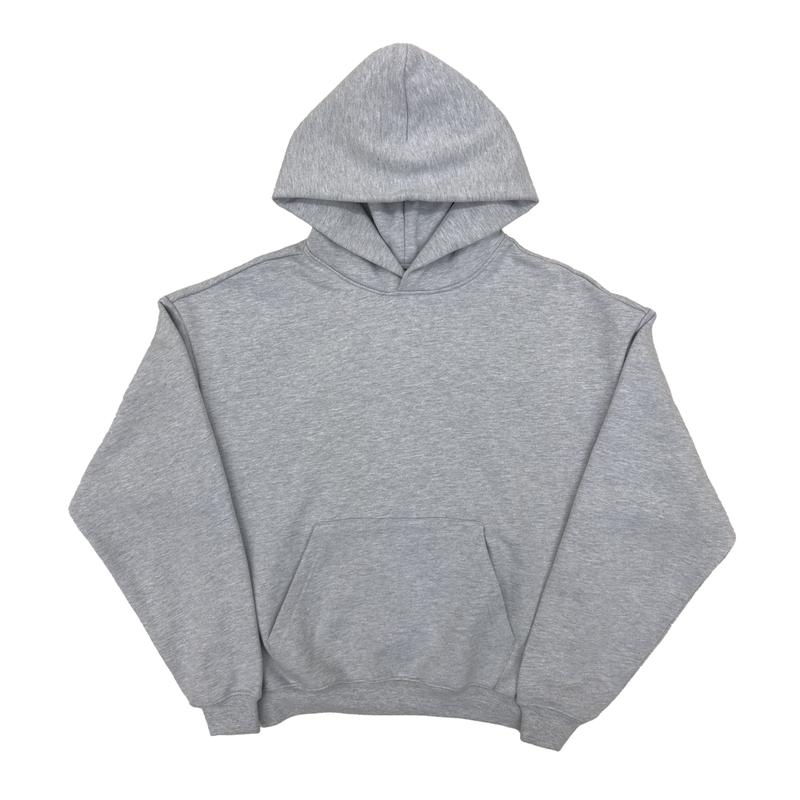 600 GSM 'Heather Grey' Core Hoodie