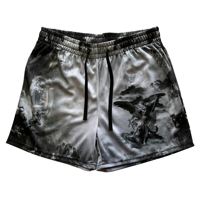 Archangel Michael Mesh Shorts