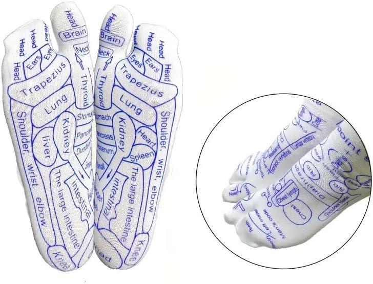 Reflexology Socks With Tools, Acupressure Reflexology Socks Set with Trigger Point Massage Tool, Foot Massage Socks for Comfort