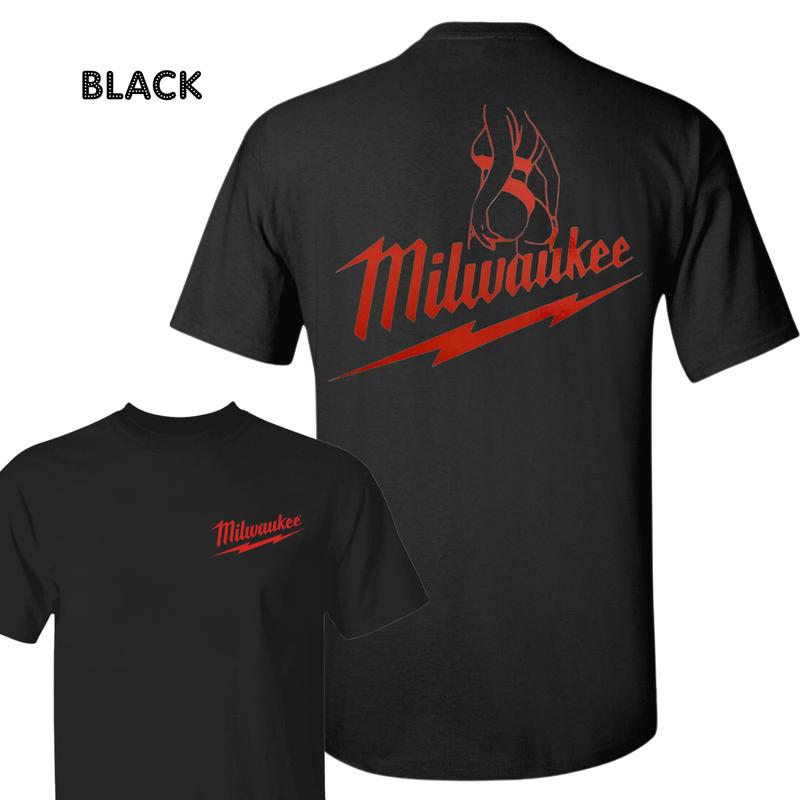 Funny Milwaukee T-shirt - Milwaukee Tools T-shirt, Stylish Milwaukee Apparel - Shirts For Men, Mens Western Wear, Mens Gifts