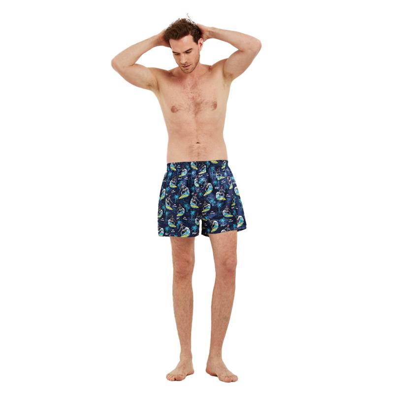 6pcs Mens Satin Boxer Shorts Pack, Silk Feeling Sleep Shorts Underwear with Button Fly, Silky Pajama Bottoms for Men