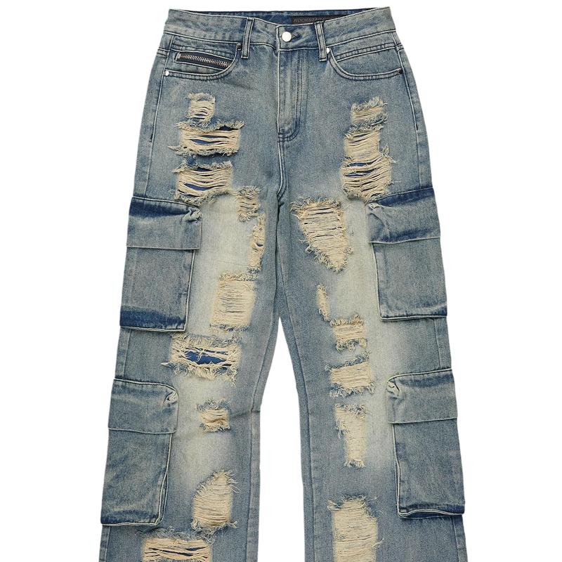 Peppe Blue Baggy Fit Jean