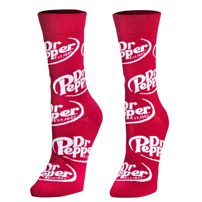 Dr Pepper - Mens Crew Folded - Crazy Socks