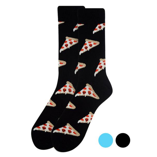 Men's Socks - Pizza Slice Novelty Socks