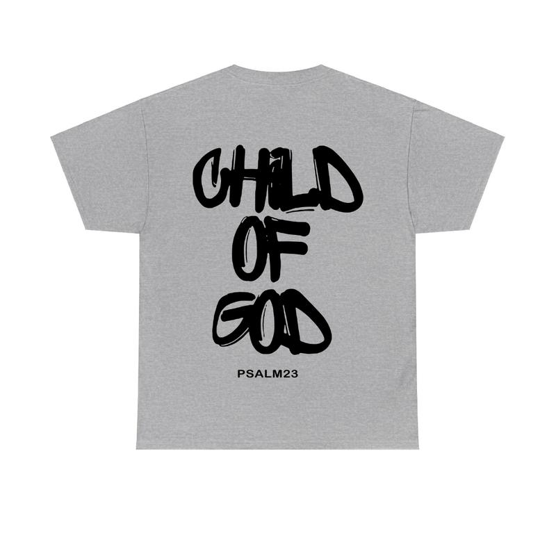 Child of God Tshirt, men's summer Casual Cotton